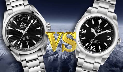 omega seamaster aqua terra vs rolex|rolex vs omega quality.